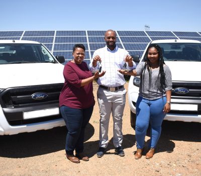 WOMAN-OWNED ENTERPRISE RECEIVES SUPPORT FROM DE AAR AND DROOGFONTEIN SOLAR POWER