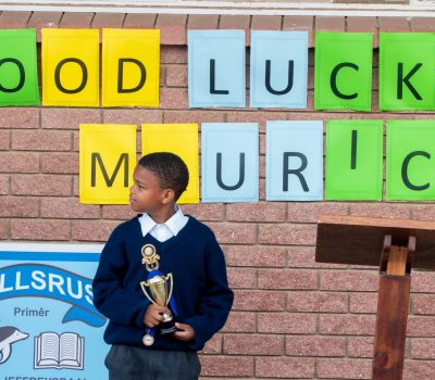 LOCAL LEARNER PARTICIPATES IN AFRICAN SPELLING BEE