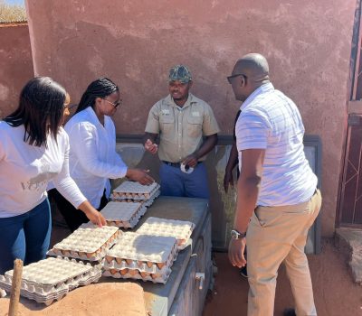 POULTRY FARMER RECEIVES SUPPORT