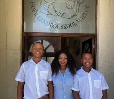 TWO NEW LEARNERS AWARDED AGRI-BURSARIES