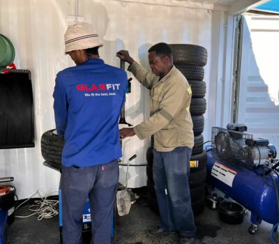 LOCAL TYRE COMPANY RECEIVES SUPPORT