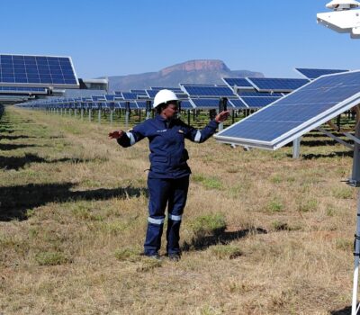 MOHLATLEGO BUILDS RENEWABLE ENERGY SKILLS